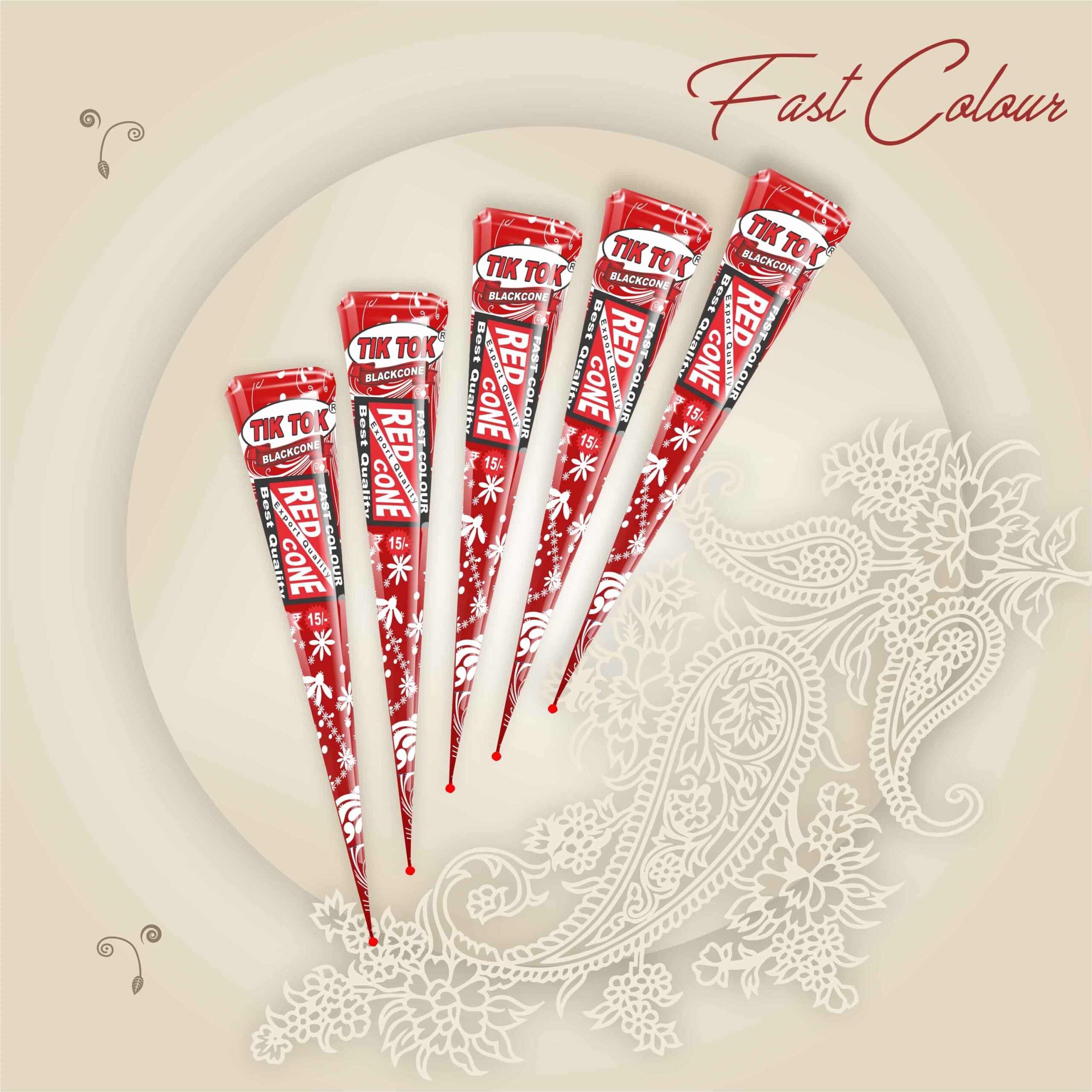 Tiktok Red Cone Fast Color