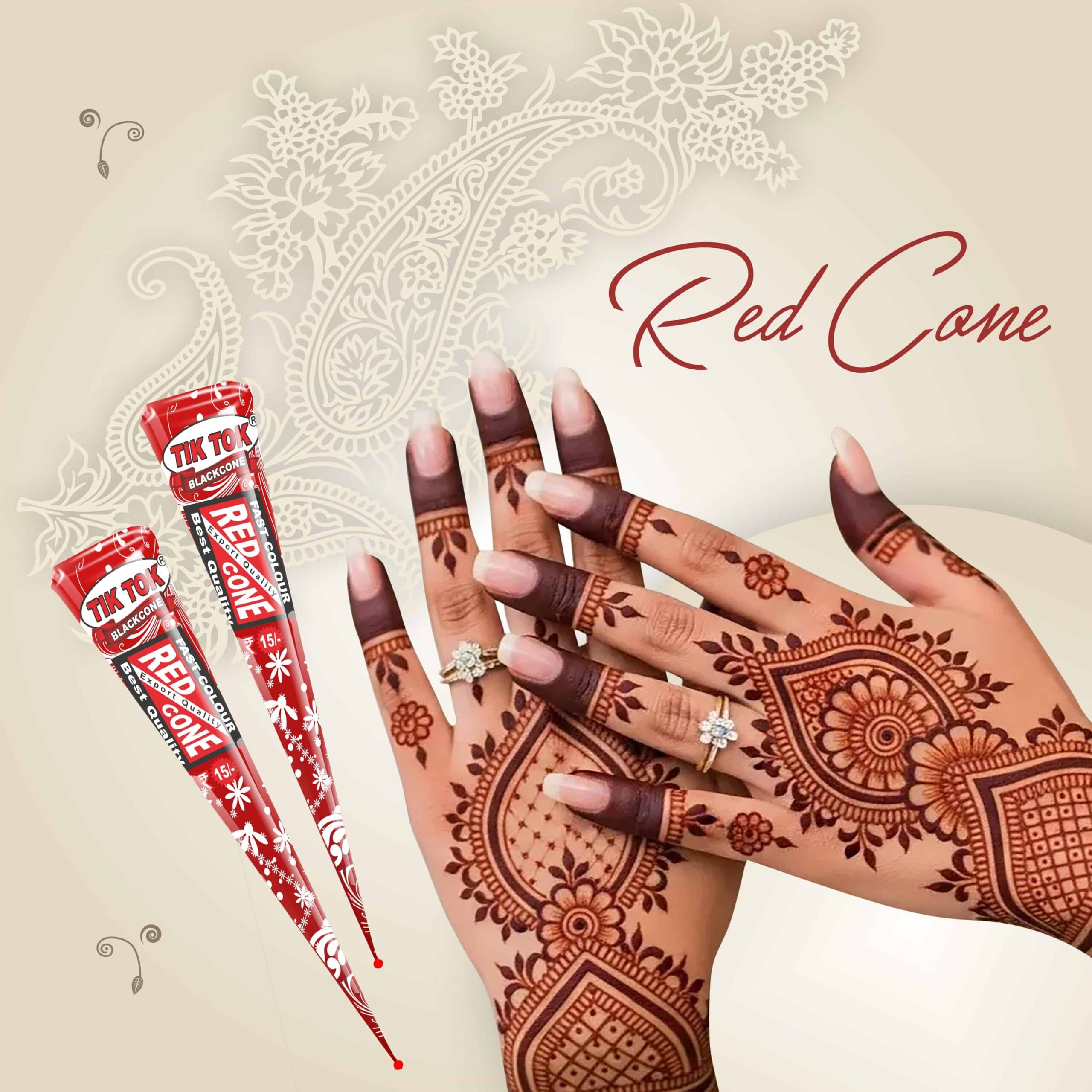 Tiktok Red Cone Fast Color